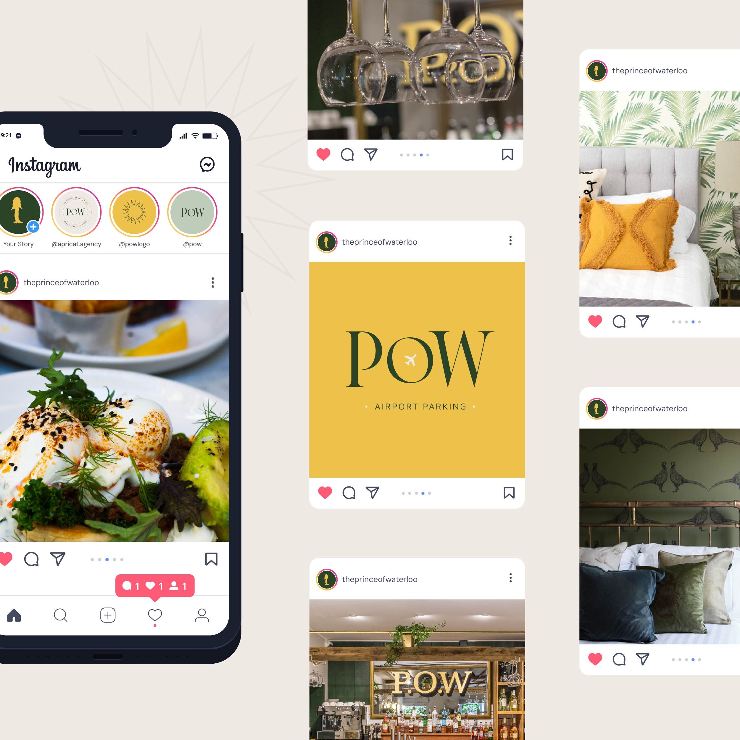 Social media content