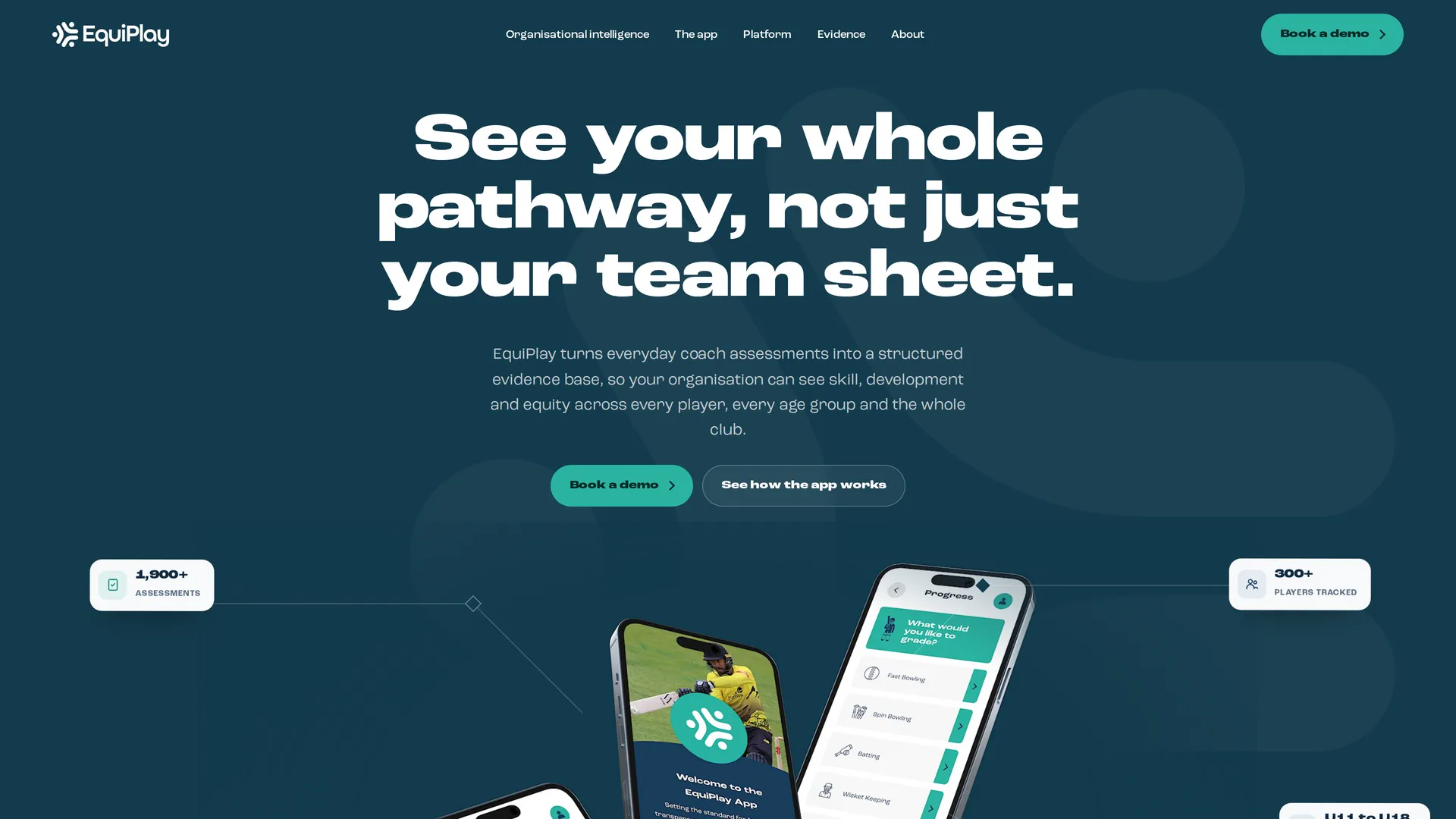 EquiPlay website after