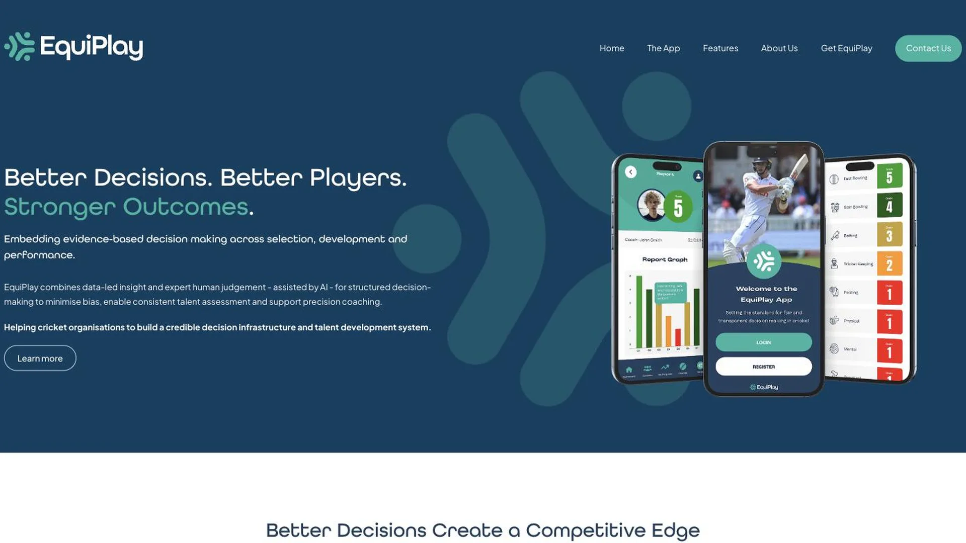 EquiPlay website before