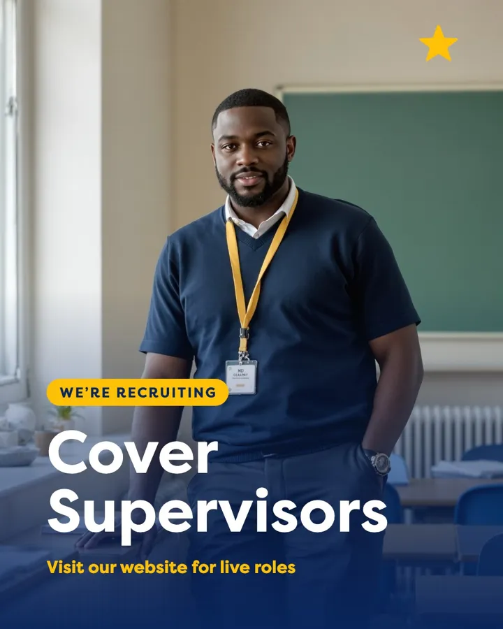 Premier Education post: we are recruiting cover supervisors