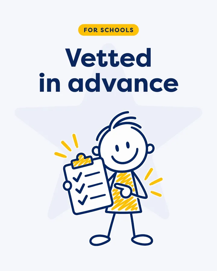 Premier Education post for schools: vetted in advance
