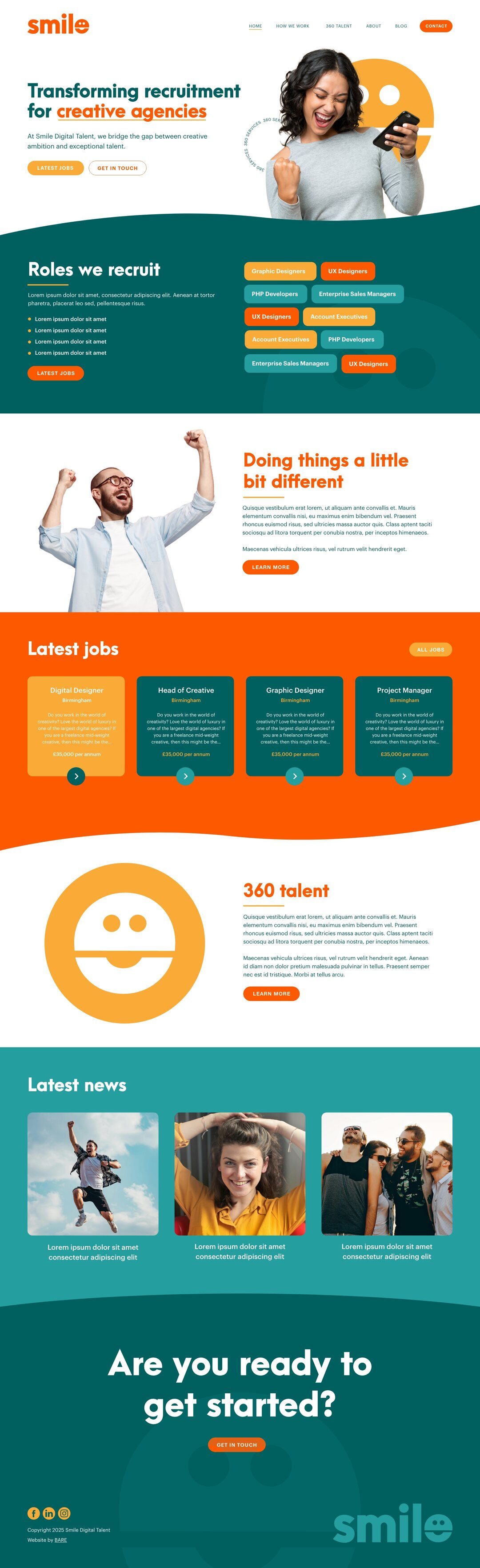 Selected BARE brand work