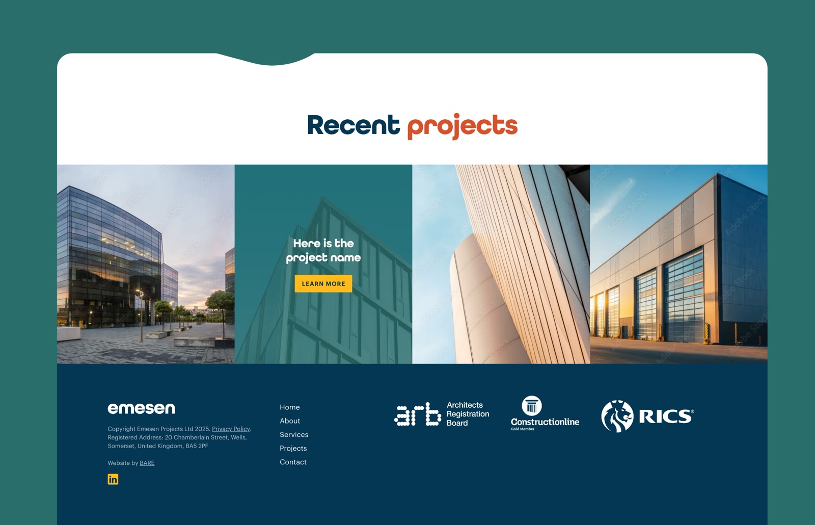 Emesen website