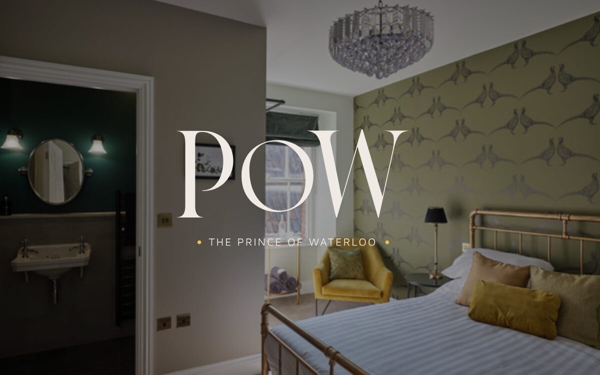 POW hospitality brand and website