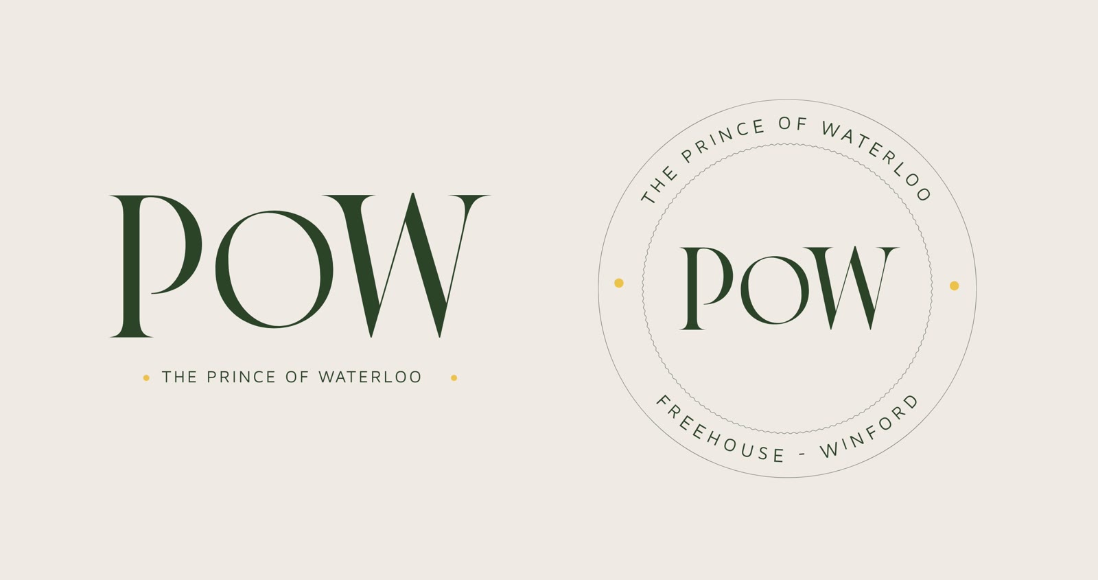 POW brand identity